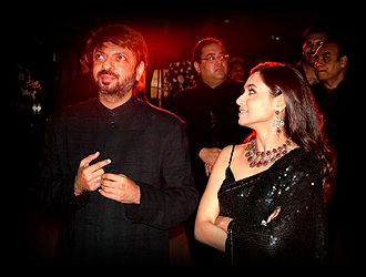 Рани и Санжай Лила Бхансали на премьере фильма BLACK