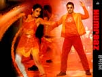 Акшай Кханна и Амиша Патель в песне Bardaasht Nahin Kar Sakta