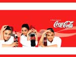 Айшвария в рекламе Coca-Cola/постер сделан из фото с сайта indiafm.com
